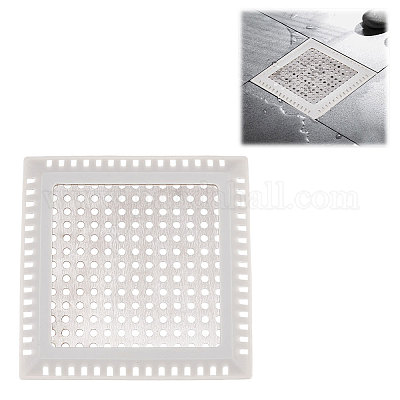 Wholesale SUPERFINDINGS Stainless Steel Shower Drain Hair Catcher Square Shower  Drain Protector Metal Drain Cover Replacement for Showers Kitchen Bedroom  Bathtub 