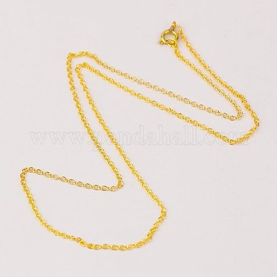 Messingkette Halsketten&nbsp;NJEW-ph00380-02-1