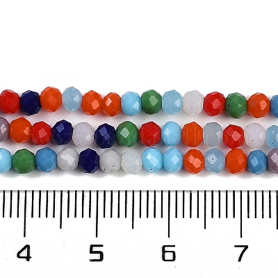 Ronds de perles de verre&nbsp;GLAA-C034-01A-1