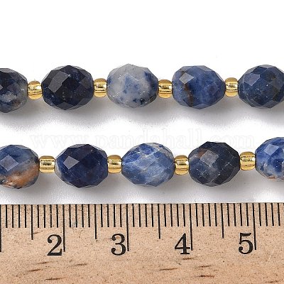 Natur Sodalith Perlen Stränge&nbsp;G-F809-A19-01A-1