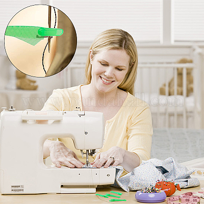 Multicolor Sewing Machine Quick Needle Threader Stitch Insertion