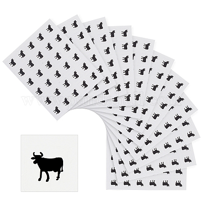 Cow Print Sticker by Simple Decor