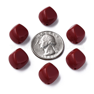Perles acryliques opaques&nbsp;MACR-S373-137-A-1