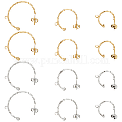 4pcs Earring Stud Findings Earrings Stud Findings Earring Findings 