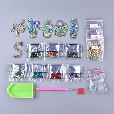 Wholesale DIY Diamond Painting Keychain Kits 