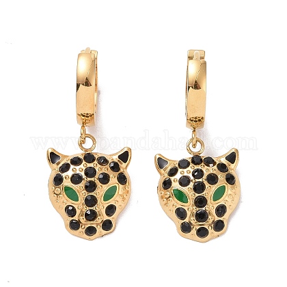 2 Paia Orecchini Cerchio In Velluto Con Stampa Leopardo – Diametri 3 Cm E 5 Cm, Leggeri E Alla Moda, Regalo Idea Per Lei