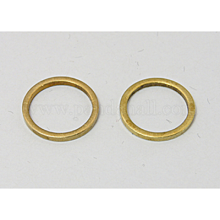 Brass Link Rings X-EC1128-1-1