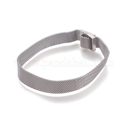 Iron Mesh Chain Bracelet Making MAK-E667-01P-1