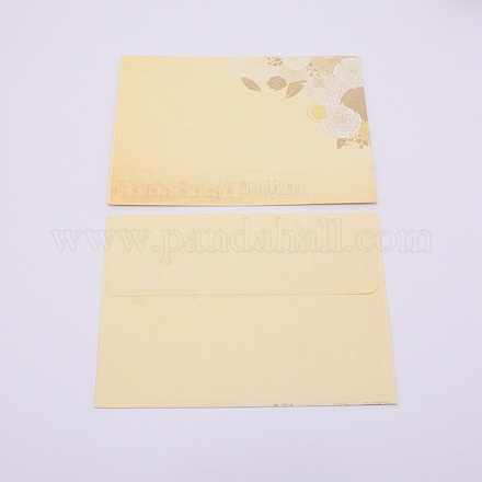Бумажный конверт DIY-WH0183-90H-1