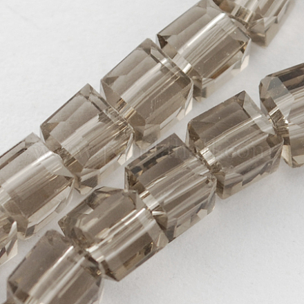 Chapelets de perles en verre X-GLAA-R041-8x8mm-27-1