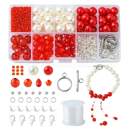 Kit per la creazione di braccialetti di halloween fai da te DIY-FS0004-59-1