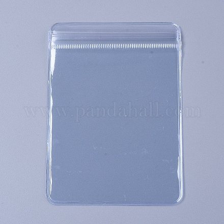 Мини-прозрачные пластиковые сумки на молнии X-OPP-WH0005-07B-1