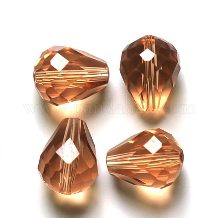 Abalorios de cristal austriaco de imitación SWAR-F062-12x10mm-18-1