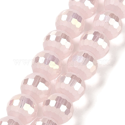 Electroplate Glass Beads Strands EGLA-Z001-03A-AB02-1