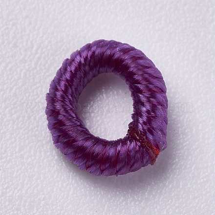 Perles de corde de polyester WOVE-K001-B26-1
