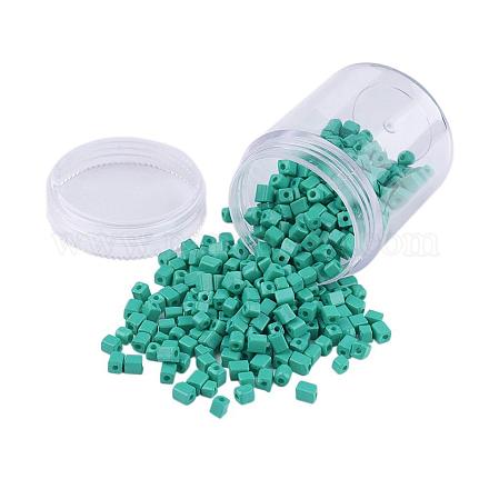 Perles de rocaille en verre de couleurs opaques SEED-JP0002-A16-1