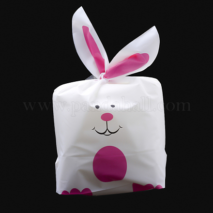 Bolsas de dulces de plástico kawaii bunny ABAG-Q051A-01-1