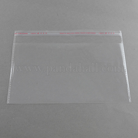 セロハンのOPP袋  長方形  透明  14x20cm  一方的な厚さ：0.035mm  インナー対策：11x20のCM OPC-S015-01-1