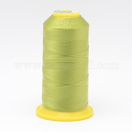 ナイロン縫糸  緑黄  0.4mm  約400m /ロール NWIR-N006-01Y-0.4mm-1