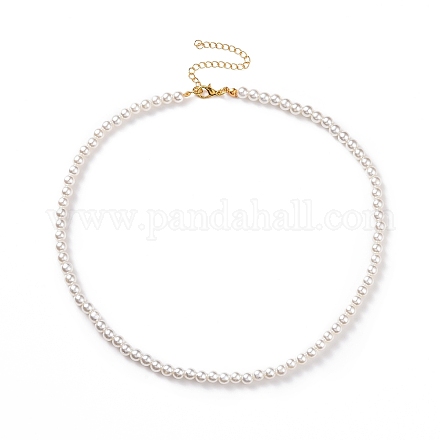 Perlenketten aus Acrylimitat für Frauen NJEW-JN04133-1