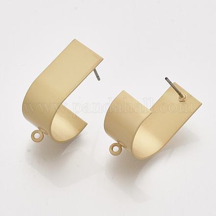 Accessoires de clous d'oreilles en fer IFIN-S703-28-1
