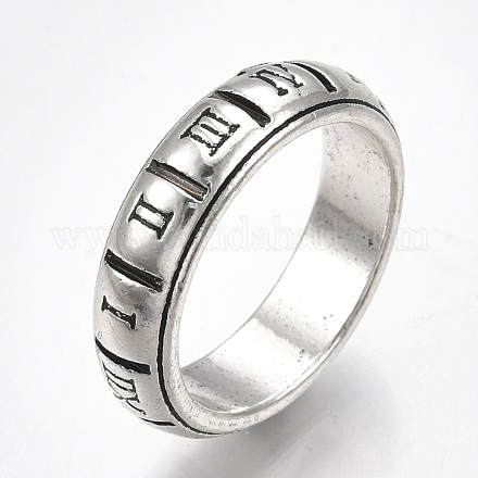 Alloy Wide Band Rings RJEW-T006-10-1