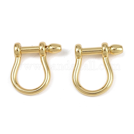 D-Ring-Ankerschäkel aus Messing&nbsp;X-KK-A257-08G-1