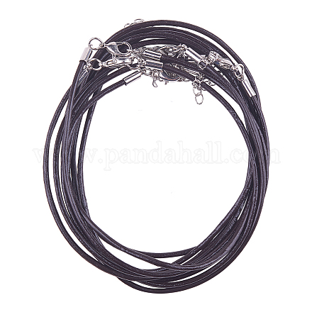 Lederband Halskette Herstellung MAK-PH0002-2.0mm-02-1
