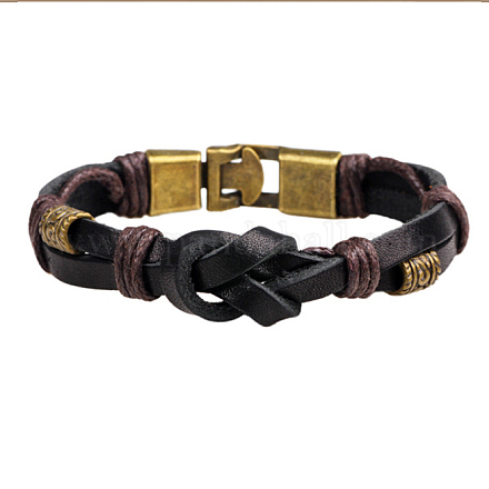 Bracelets de cordon BJEW-N0011-049A-1