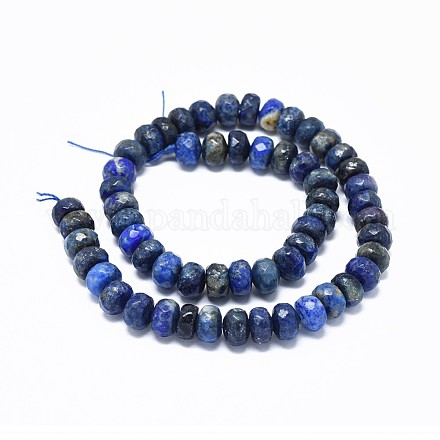 Natural Lapis Lazuli Beads Strands G-F632-15-03-1