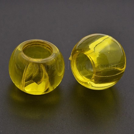 Round Transparent Acrylic Beads TACR-P053-31B-1