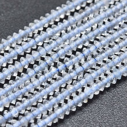 Natural Topaz Crystal Beads Strands G-F686-16A-01-1