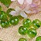 Transparent Acrylic Beads, Round, Dark Sea Green, 20mm, about 110pcs/500g.