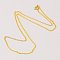 Brass Chain Necklaces.CHS034Y-G/CHS034Y-B,J0JP2-C/J0JP2-NFAB(*2),JR002-G/JR002-NFAB(*1), Gold, 18 inch
