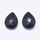 Synthetic Blue Goldstone Cabochons G-P384-D08-2
