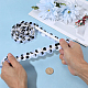 2 Yards Polyester-Perlenbesatz&nbsp;SRIB-PH0001-85-3