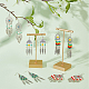 Kit para hacer aretes de candelabro de bohemia diy de sunnyclue DIY-SC0020-97-5