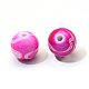 Vaporisez perles peintes rondes acryliques drawbench ACRP-S657-20mm-M-3