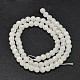 Brins de perles de pierre de lune arc-en-ciel naturelles de qualité ronde G-M304-06-5.5mm-2