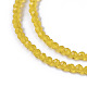 Chapelets de perles en verre G-F596-47O-3mm-3