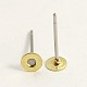 Stud Earring Findings KK-C2904-C-1