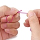 Fabricación de pulsera de cordón elástico ajustable AJEW-JB00008-07-3