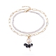 Ensembles pendentif & colliers de perles NJEW-JN02783-05-1