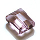 Abalorios de cristal austriaco de imitación SWAR-F060-8x6mm-03-1