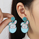 Pendientes colgantes de acrílico de Pascua&nbsp;FS-WG96A64-08-1