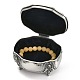 Oval European Classical Princess Jewelry Boxes OBOX-I002-01-4