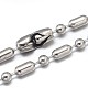 304 Stainless Steel Ball Chain Necklaces CHS-O007-B-1.5mm-1