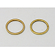 Brass Link Rings X-EC1128-1-1