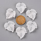 Ciondoli in acrilico satinato trasparente a tema autunnale PAF002Y-14-3