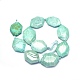 Chapelets de perles en amazonite naturelle G-O170-74A-2